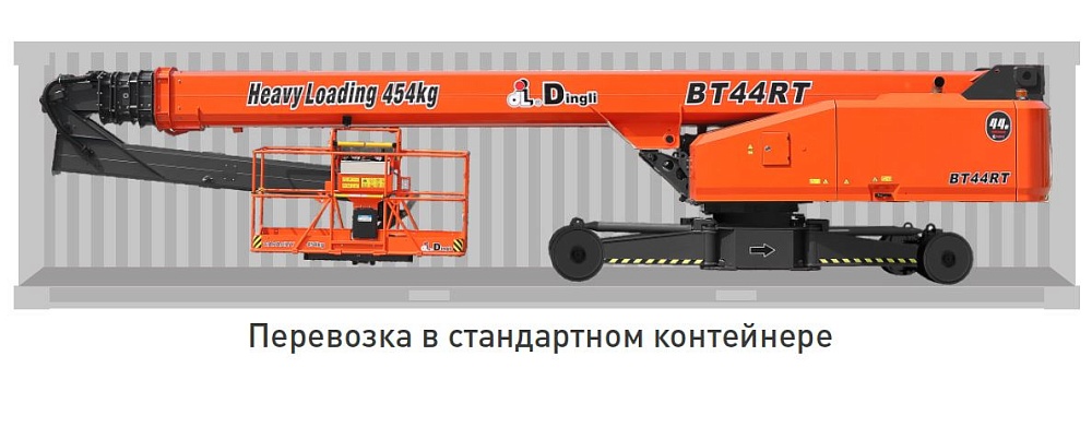 Телескопический подъемник Dingli BT44RT во Владимире