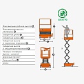 Чертеж Ножничный подъемник Dingli JCPT0607A