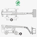 Чертеж Телескопический подъемник AURORA BT22CERT2