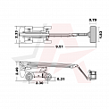 Чертеж Телескопический подъемник Dingli BT20CRT