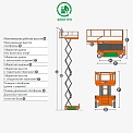Чертеж Ножничный подъемник AURORA JCPT1412AC